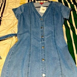 Denim dress